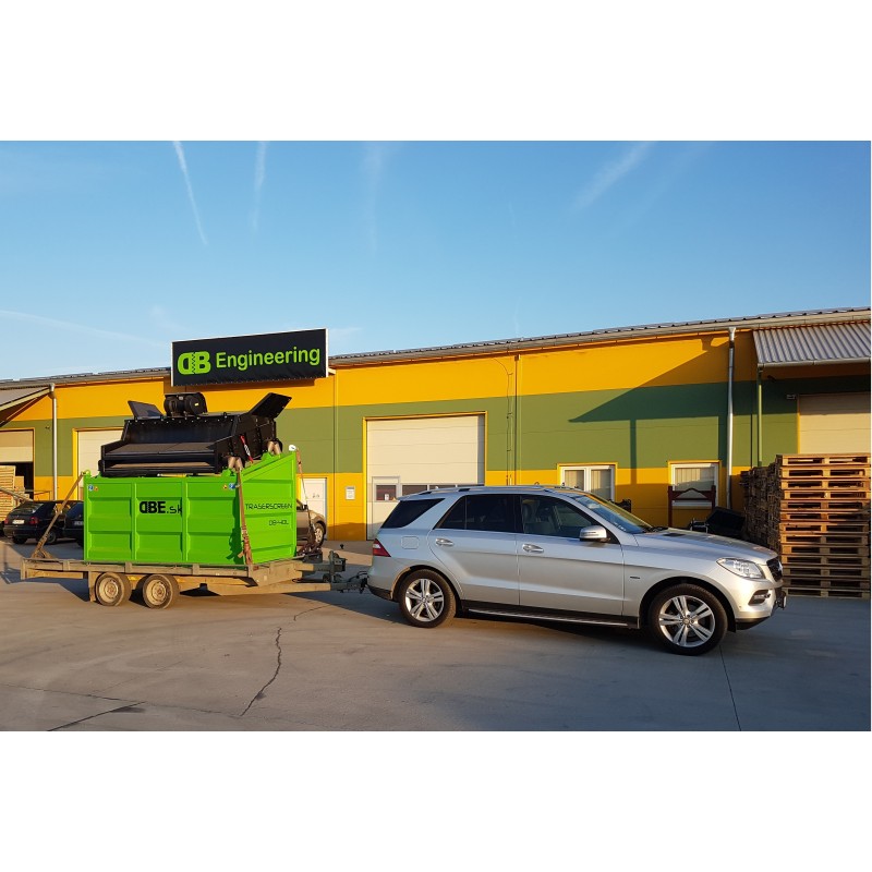Crible stationnaire traserscreen DB-40L 18-60 t/h