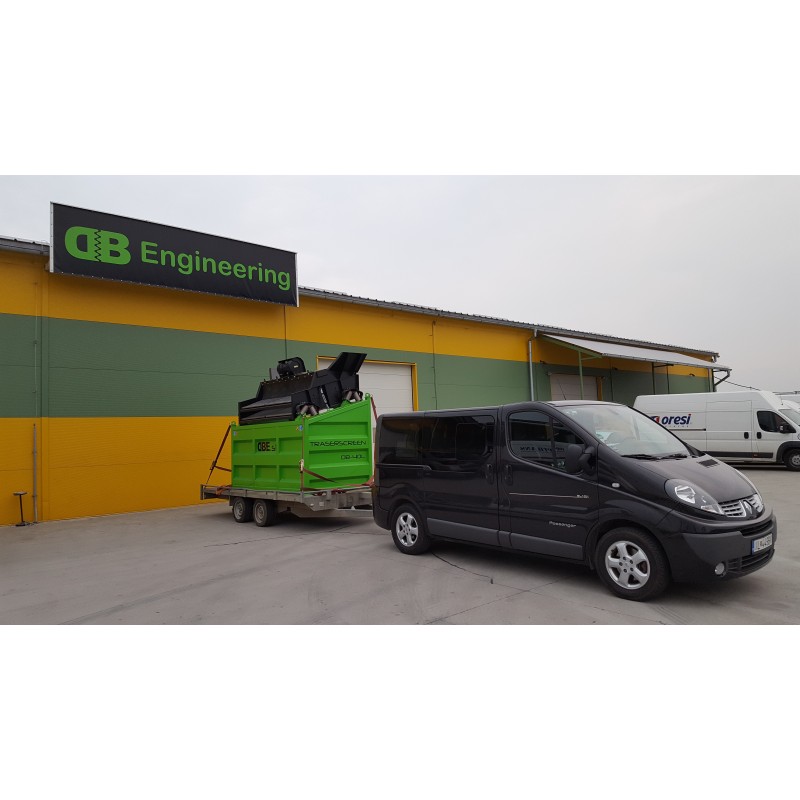 Crible stationnaire traserscreen DB-40L 18-60 t/h