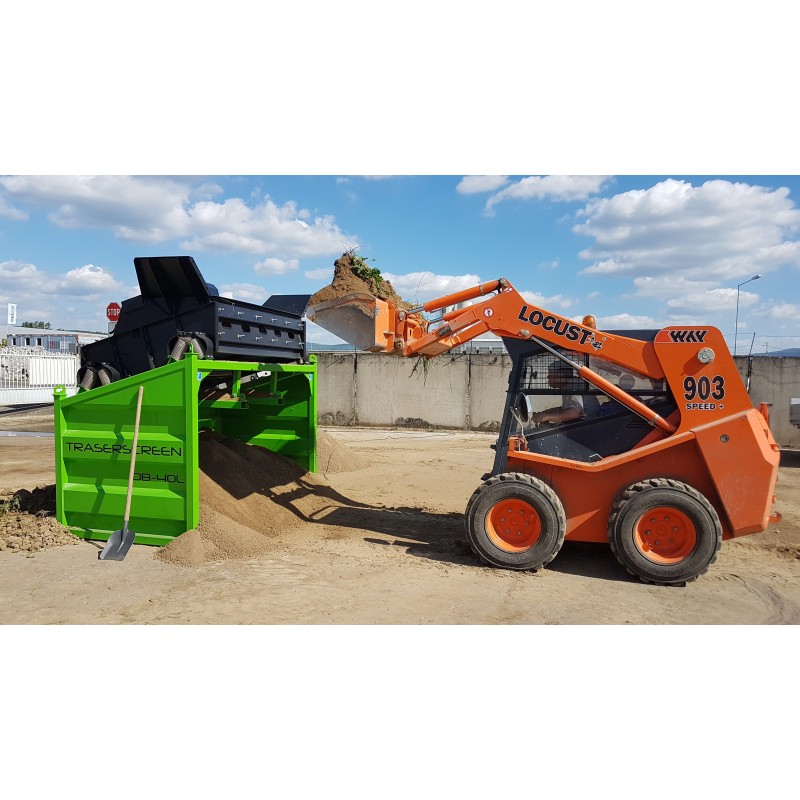 Crible stationnaire traserscreen DB-40L 18-60 t/h