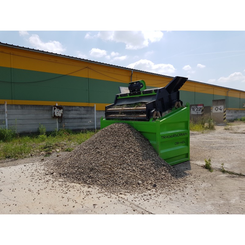 Crible stationnaire traserscreen DB-40L 18-60 t/h