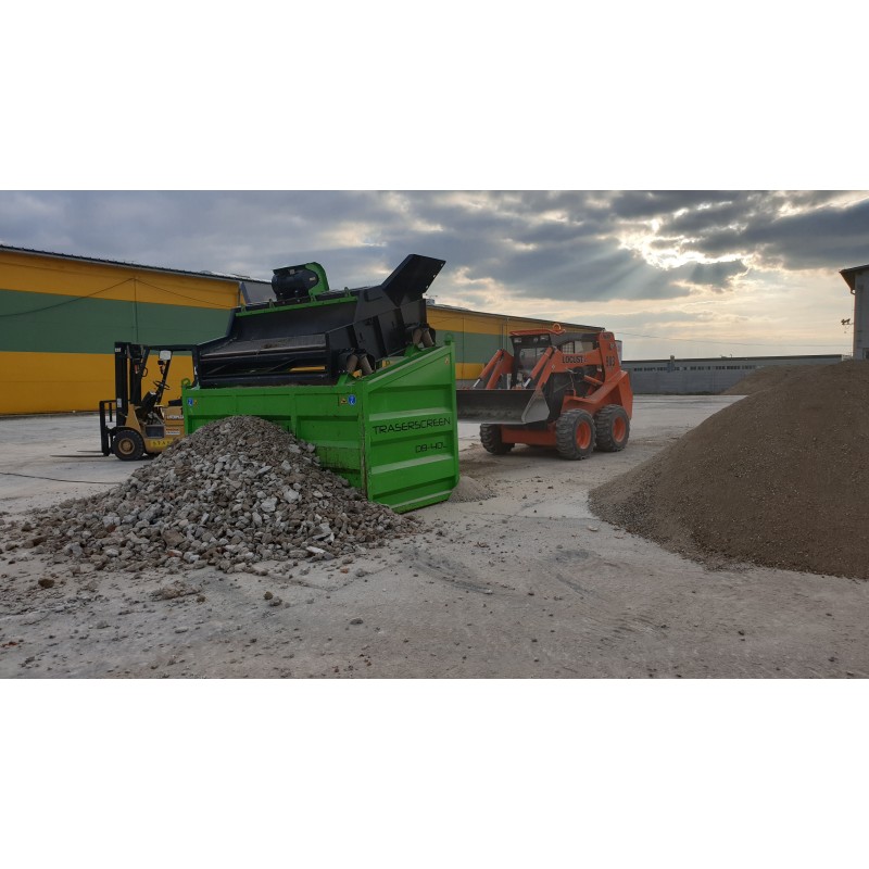 Crible stationnaire traserscreen DB-40L 18-60 t/h