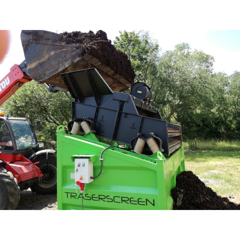 Crible stationnaire traserscreen DB-40L 18-60 t/h