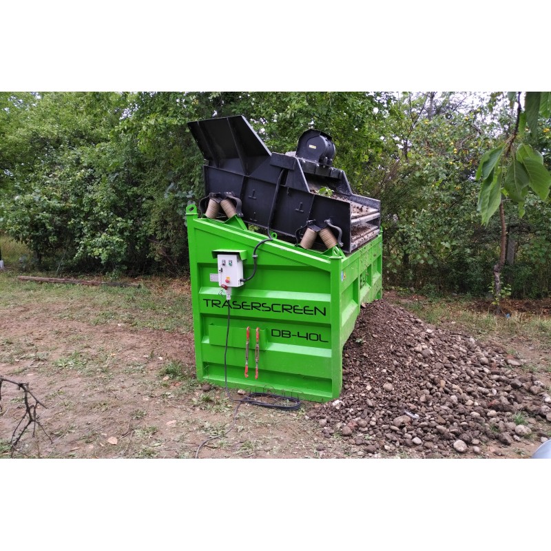 Crible stationnaire traserscreen DB-40L 18-60 t/h
