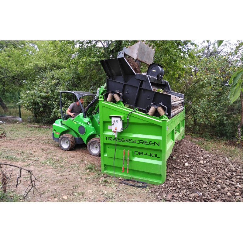 Crible stationnaire traserscreen DB-40L 18-60 t/h
