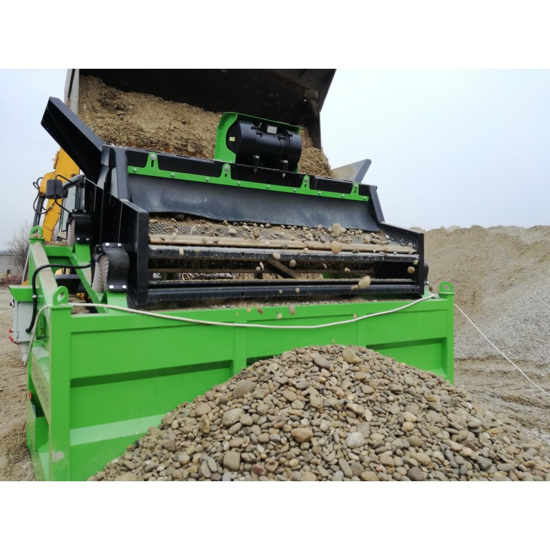 Crible stationnaire traserscreen DB-40L 18-60 t/h