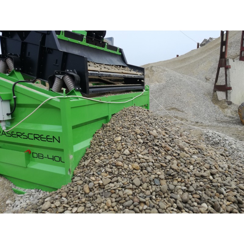 Crible stationnaire traserscreen DB-40L 18-60 t/h