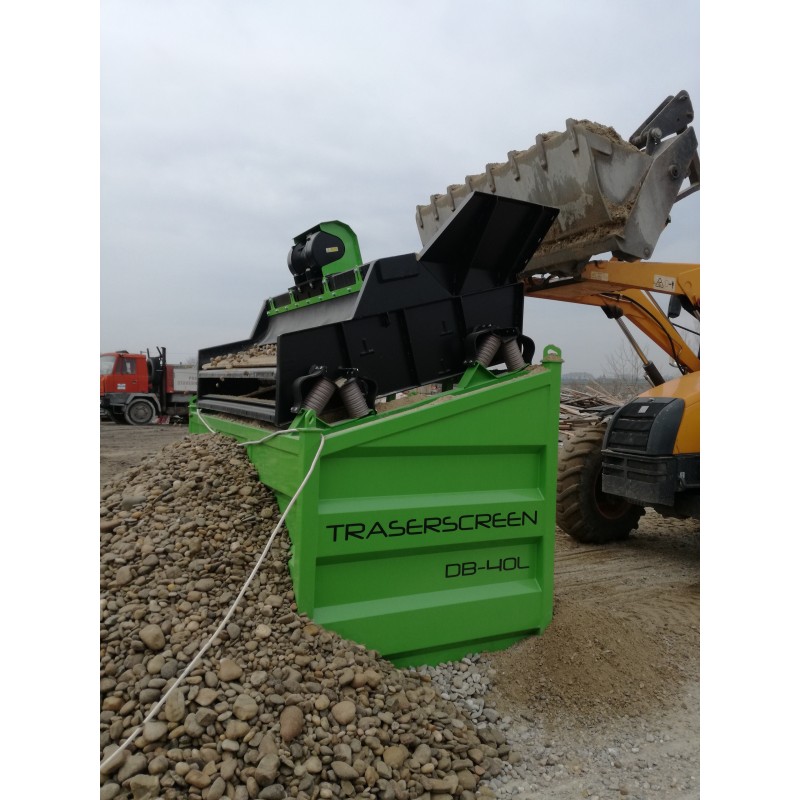 Crible stationnaire traserscreen DB-40L 18-60 t/h