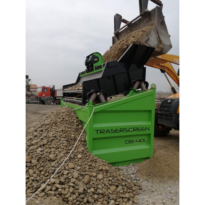 Crible stationnaire traserscreen DB-40L 18-60 t/h