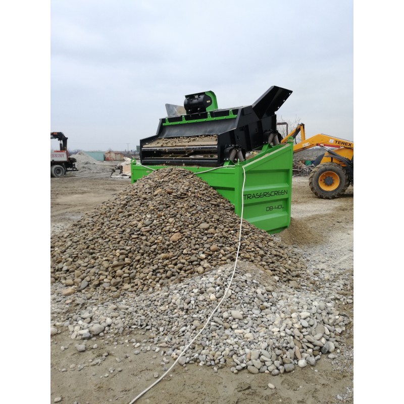 Crible stationnaire traserscreen DB-40L 18-60 t/h