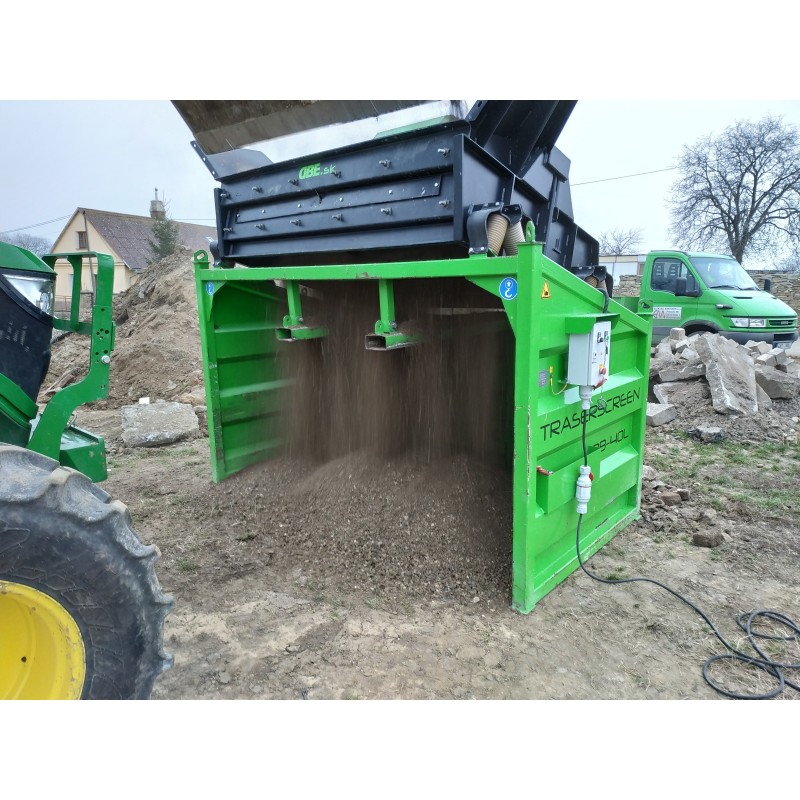 Crible stationnaire traserscreen DB-40L 18-60 t/h