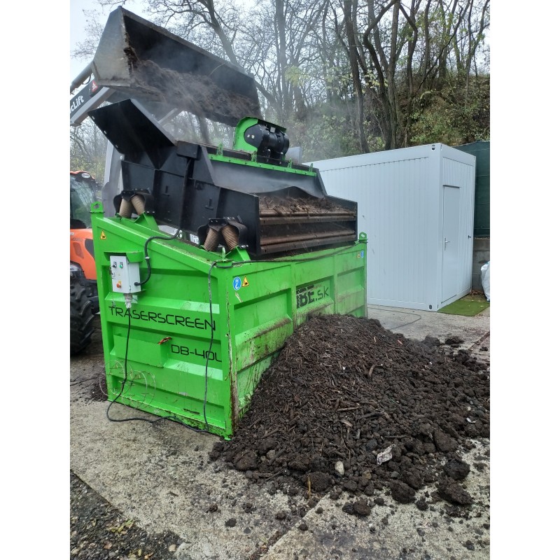 Crible stationnaire traserscreen DB-40L 18-60 t/h