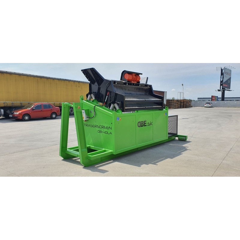 Crible SUR BERCE POLYBENNE DB40LA 18-60 t/h