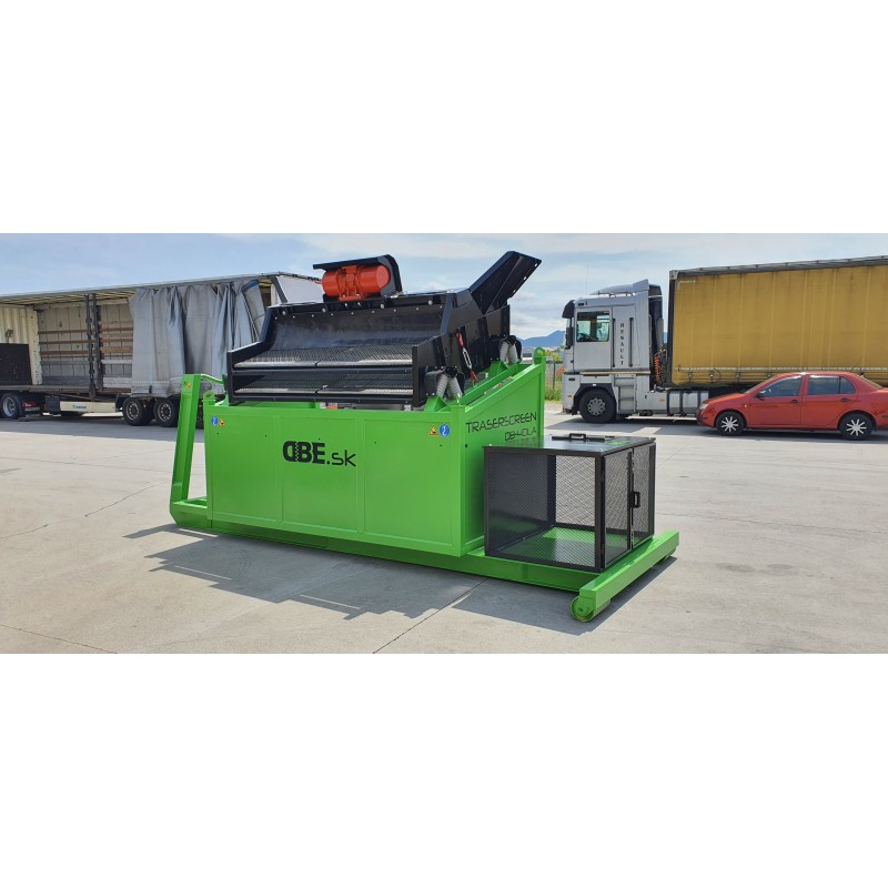 Crible SUR BERCE POLYBENNE DB40LA 18-60 t/h