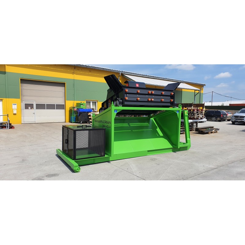 Crible SUR BERCE POLYBENNE DB40LA 18-60 t/h