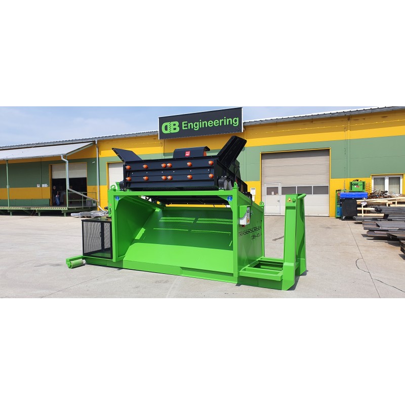 Crible SUR BERCE POLYBENNE DB40LA 18-60 t/h