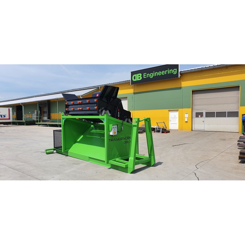 Crible SUR BERCE POLYBENNE DB40LA 18-60 t/h