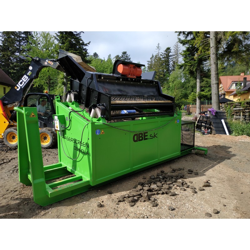 Crible SUR BERCE POLYBENNE DB40LA 18-60 t/h