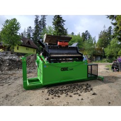Crible SUR BERCE POLYBENNE DB40LA 18-60 t/h