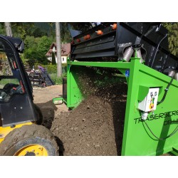 Crible SUR BERCE POLYBENNE DB40LA 18-60 t/h