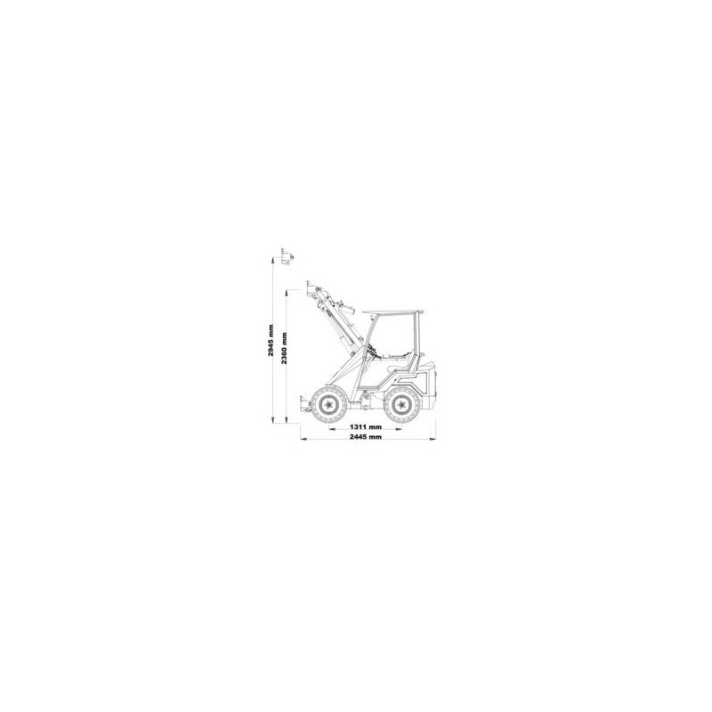 Valet de ferme CASTLOADER 820D