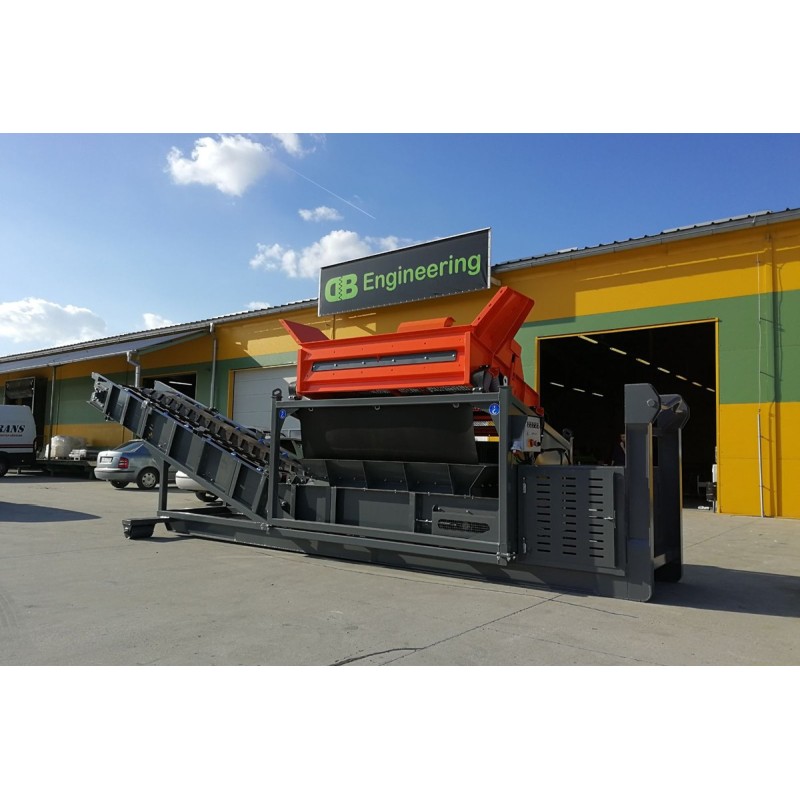 Crible SUR BERCE POLYBENNE DB40LS 18-60 t/h