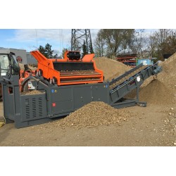 Crible SUR BERCE POLYBENNE DB40LS 18-60 t/h