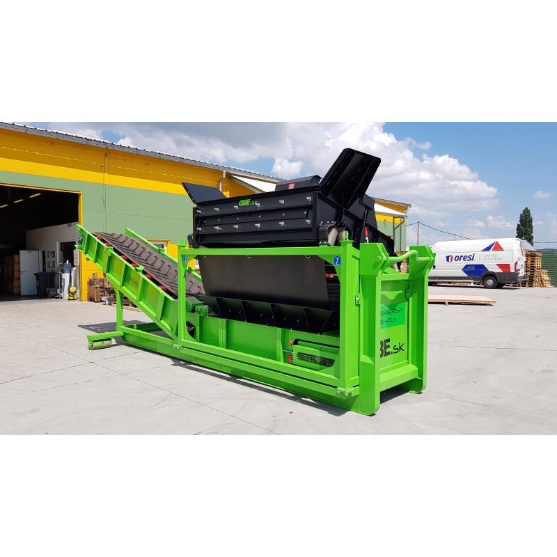 Crible SUR BERCE POLYBENNE DB40LS 18-60 t/h
