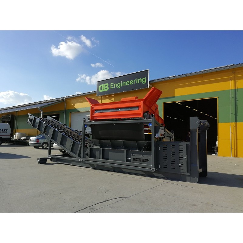 Crible SUR BERCE POLYBENNE DB40LS 18-60 t/h