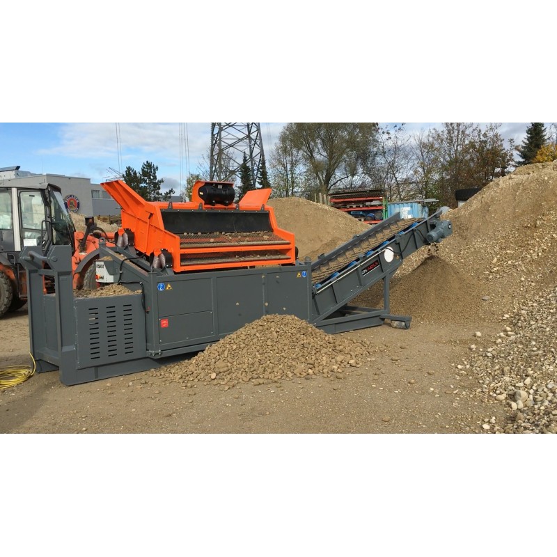 Crible SUR BERCE POLYBENNE DB40LS 18-60 t/h