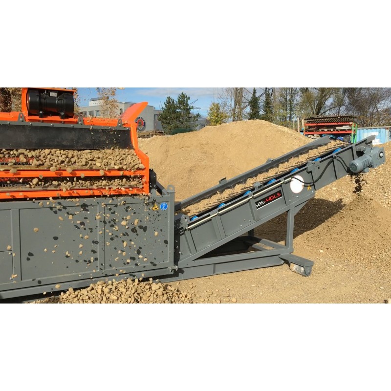Crible SUR BERCE POLYBENNE DB40LS 18-60 t/h