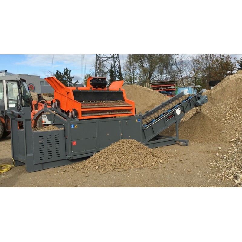 Crible SUR BERCE POLYBENNE DB40LS 18-60 t/h