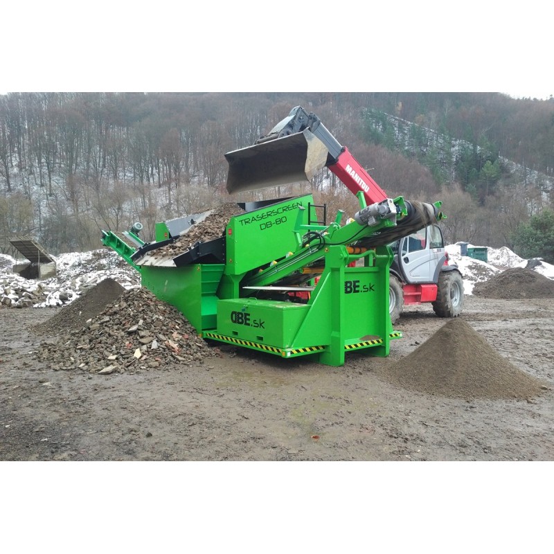 Crible SUR BERCE POLYBENNE DB80 37-150 t/h