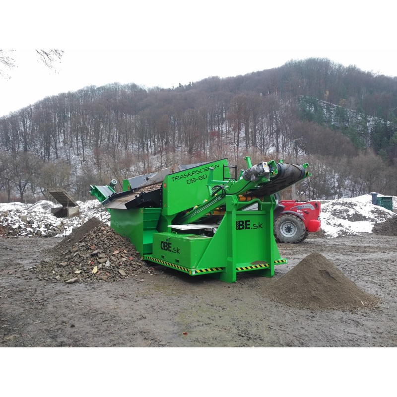 Crible SUR BERCE POLYBENNE DB80 37-150 t/h