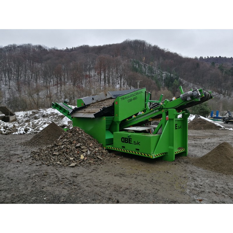 Crible SUR BERCE POLYBENNE DB80 37-150 t/h