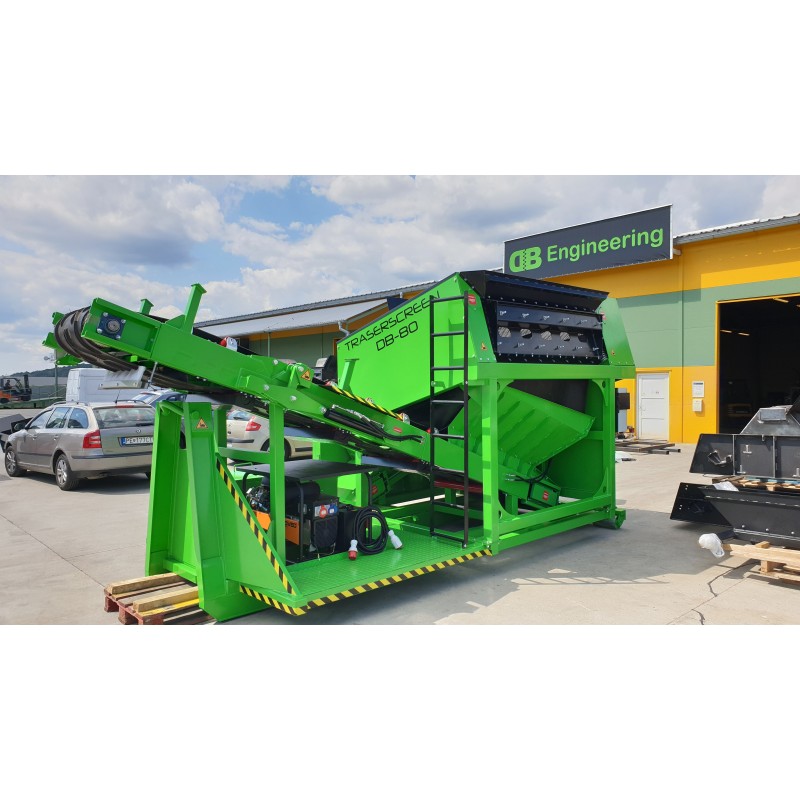 Crible SUR BERCE POLYBENNE DB80 37-150 t/h