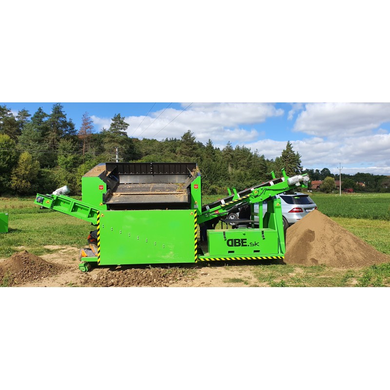 Crible SUR BERCE POLYBENNE DB80 37-150 t/h