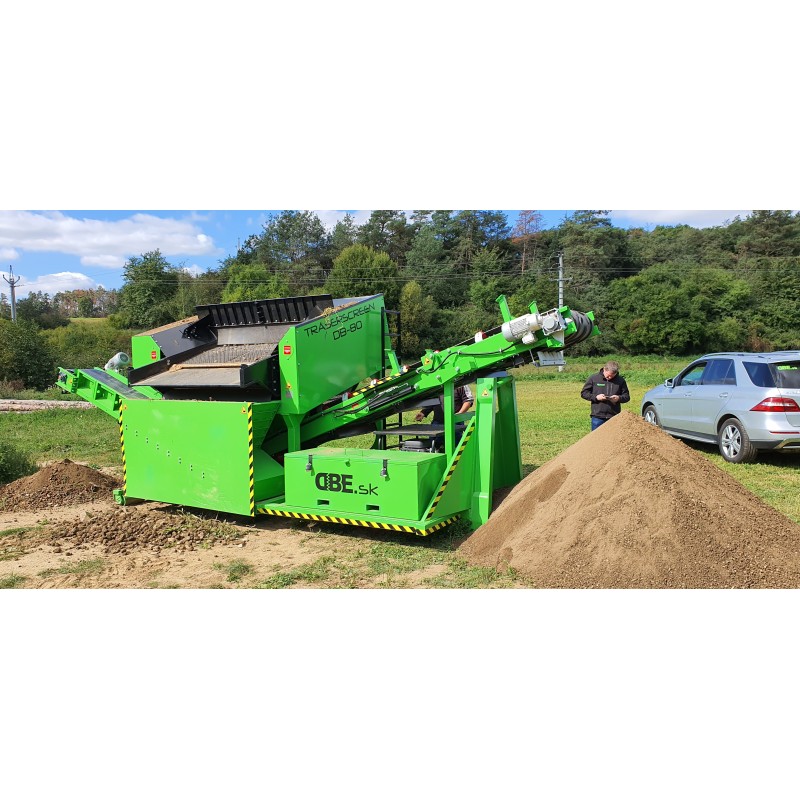 Crible SUR BERCE POLYBENNE DB80 37-150 t/h