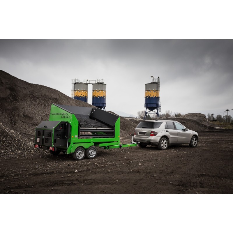 Crible stationnaire traserscreen DB-100 37-150 t/h