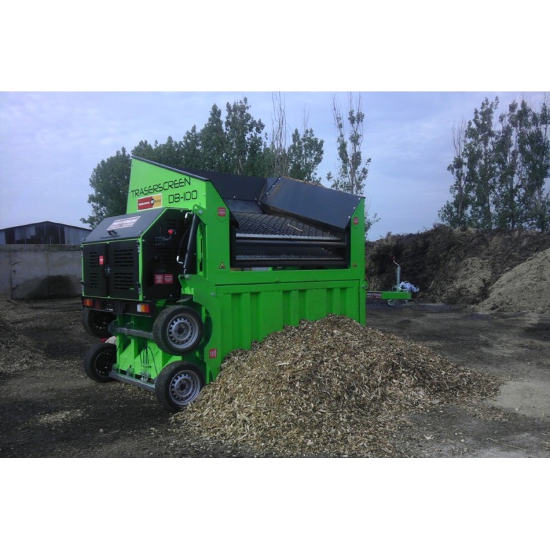 Crible stationnaire traserscreen DB-100 37-150 t/h