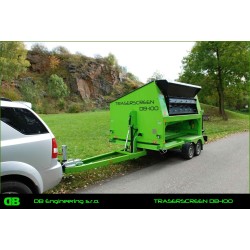 Crible stationnaire traserscreen DB-100 37-150 t/h
