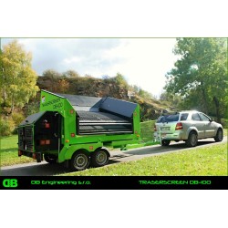 Crible stationnaire traserscreen DB-100 37-150 t/h