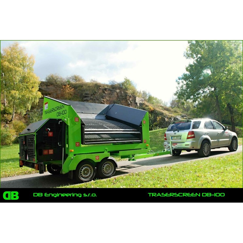 Crible stationnaire traserscreen DB-100 37-150 t/h