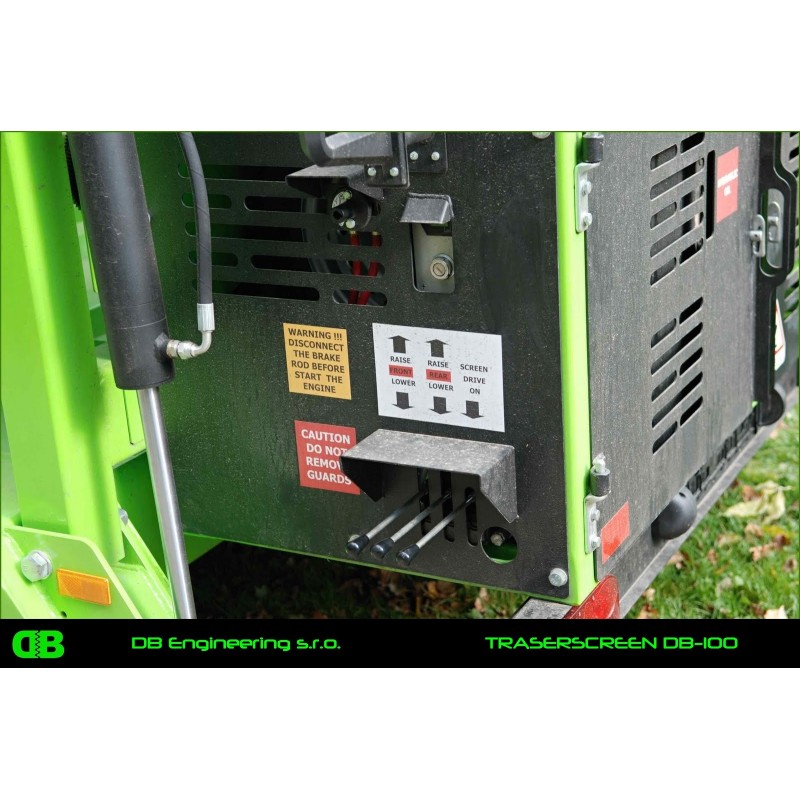 Crible stationnaire traserscreen DB-100 37-150 t/h