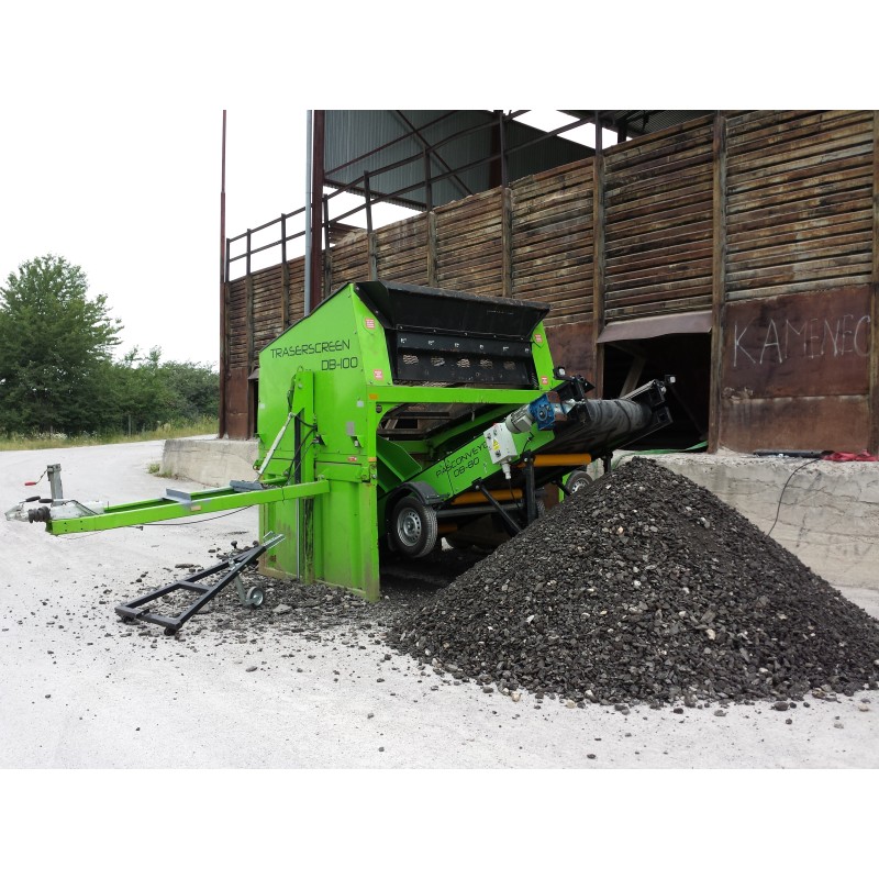Crible stationnaire traserscreen DB-100 37-150 t/h