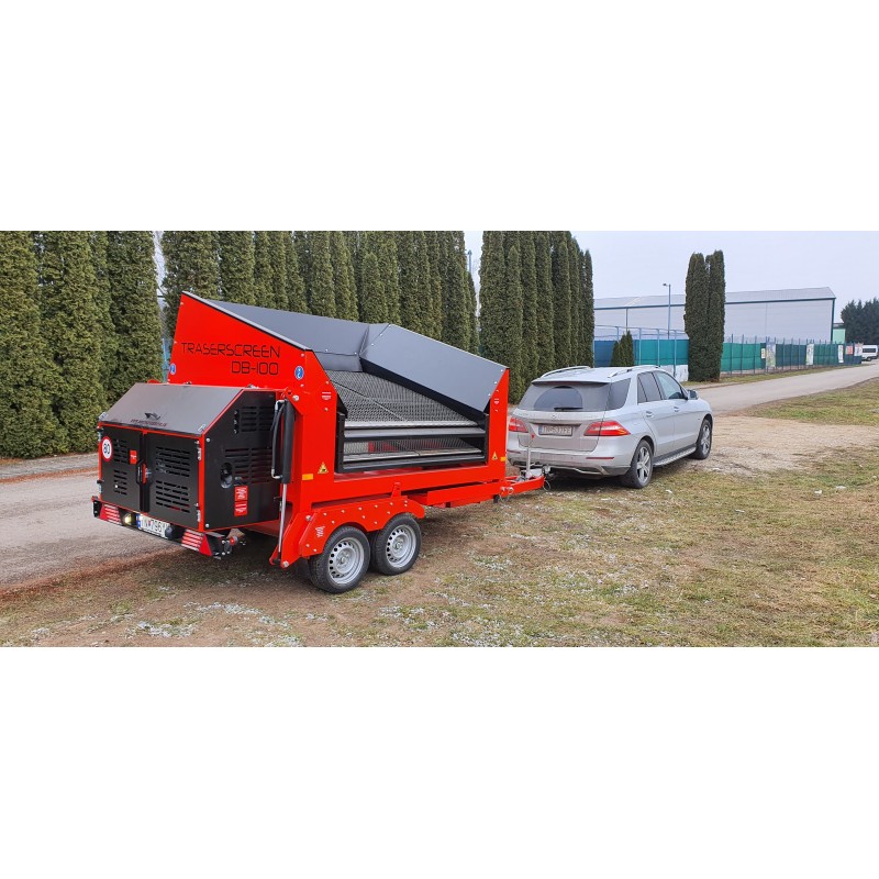 Crible stationnaire traserscreen DB-100 37-150 t/h