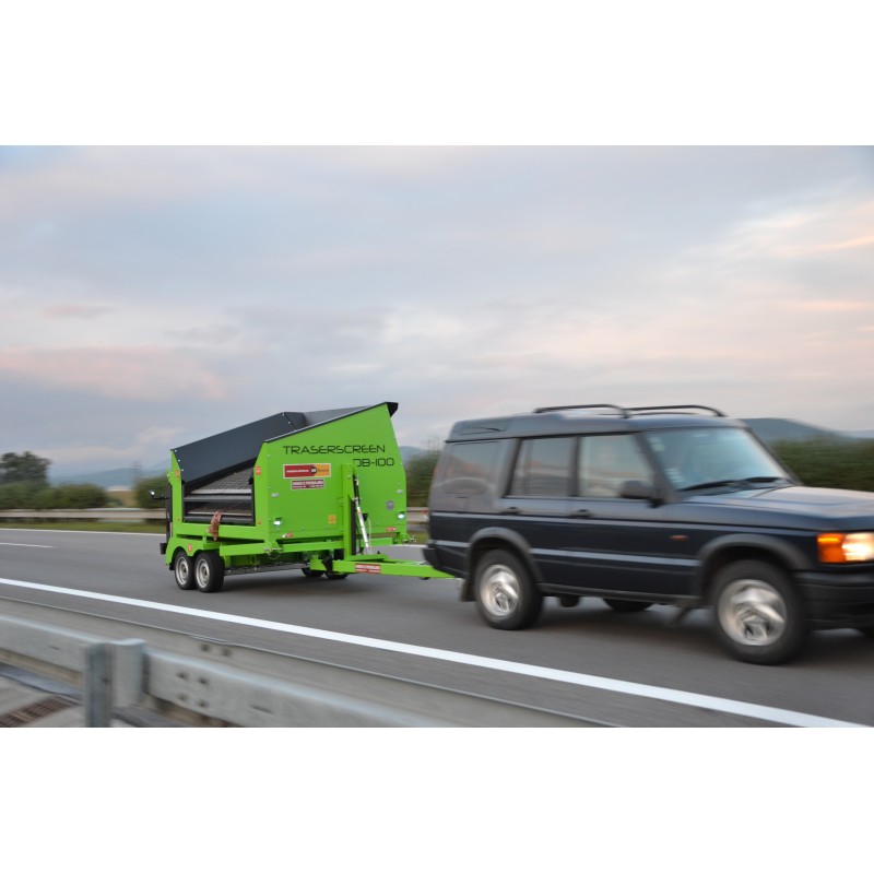 Crible stationnaire traserscreen DB-100 37-150 t/h