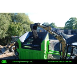 Crible stationnaire traserscreen DB-100 37-150 t/h