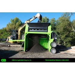 Crible stationnaire traserscreen DB-100 37-150 t/h
