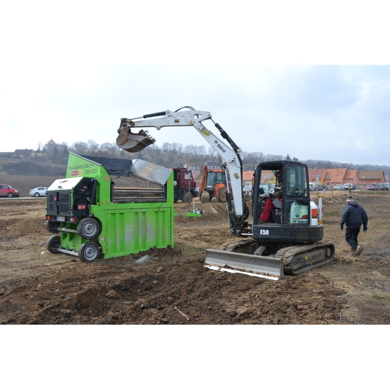 Crible stationnaire traserscreen DB-100 37-150 t/h