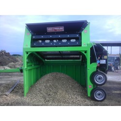 Crible stationnaire traserscreen DB-100 37-150 t/h
